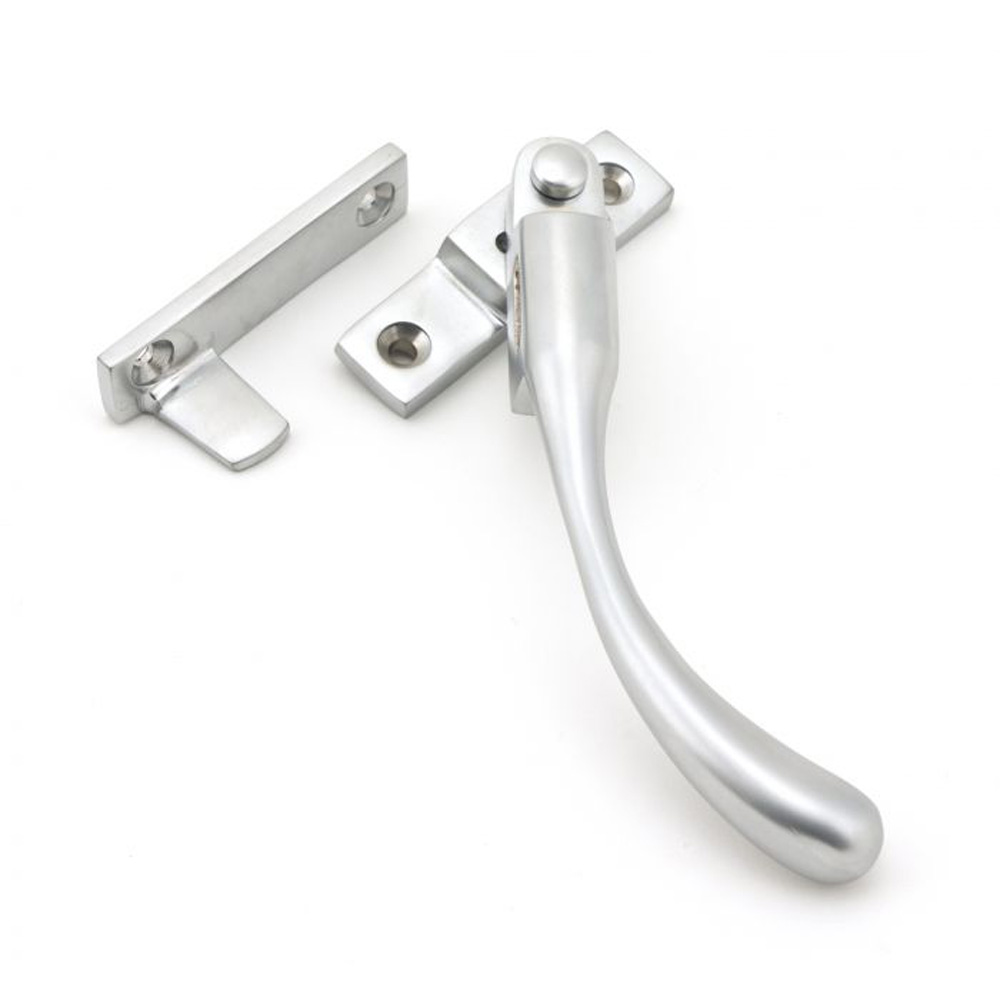 From the Anvil Night-Vent Locking Peardrop Fastener - Satin Chrome (Right Hand)